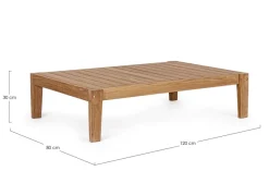 Online Bizzotto TAVOLINO KOBO 120X80 - FSC