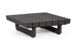 Discount Bizzotto TAVOLINO MODULARE IN ALLUMINIO ANTRACITE WG21 - INFINITY