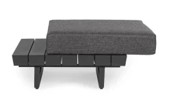 Discount Bizzotto TAVOLINO MODULARE IN ALLUMINIO ANTRACITE WG21 - INFINITY