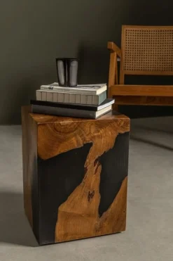 Discount Bizzotto TAVOLINO NERO 30X30 - MELTY