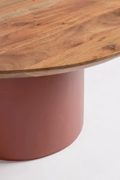 Discount Bizzotto TAVOLINO OJAS TERRACOTTA D70