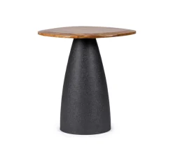 Outlet Bizzotto TAVOLINO STANLEY TOP NATURAL 50