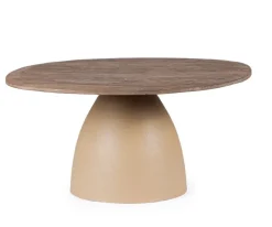 Hot Bizzotto TAVOLINO STANLEY TOP RUSTIC BROWN 86