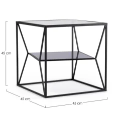 Clearance Bizzotto TAVOLINO 45X45 - HYDRA