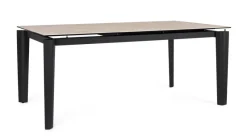 Online Bizzotto TAVOLO ALL. ASIRI 180/250X100 NERO
