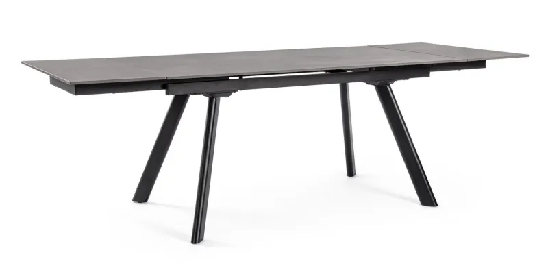 Hot Bizzotto TAVOLO ALL. JARKKO 160-240X90 NERO