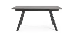 Hot Bizzotto TAVOLO ALL. JARKKO 160-240X90 NERO