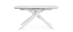 Sale Bizzotto TAVOLO ALL. JOAKIM 160-240X90 BIANCO