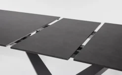 Sale Bizzotto TAVOLO ALL. JOHANNES 160-200X90 NERO