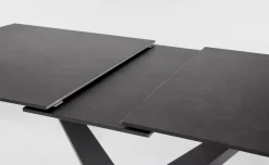 Sale Bizzotto TAVOLO ALL. JOHANNES 160-200X90 NERO
