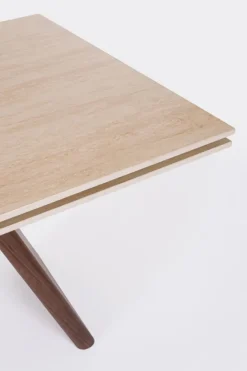 New Bizzotto TAVOLO ALL. MAIKKI 200/300X100 NOCE/TRAV