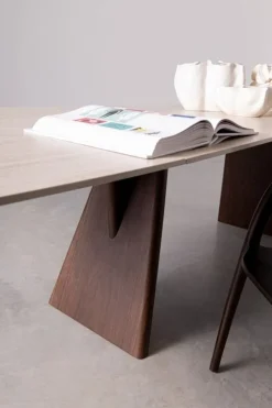 New Bizzotto TAVOLO ALL. MAIKKI 200/300X100 NOCE/TRAV