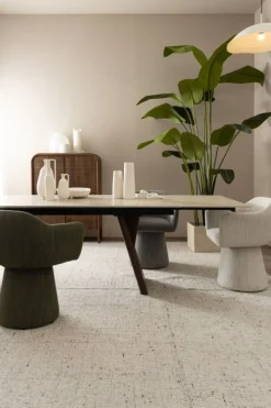 New Bizzotto TAVOLO ALL. MAIKKI 200/300X100 NOCE/TRAV