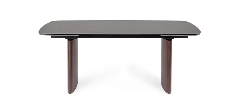 Clearance Bizzotto TAVOLO ALL.MAILIS 180/260X90 NOCE/GRIGIO