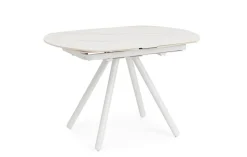 Sale Bizzotto TAVOLO ALL.RAITA 119/178X89.4 BIANCO/BIA