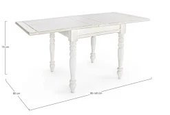 Clearance Bizzotto TAVOLO ALLUNGABILE IN LEGNO - COLETTE