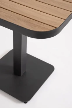 Hot Bizzotto TAVOLO BELMAR 75X75 ANTRACITE YK13