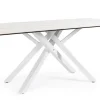 Sale Bizzotto TAVOLO CON PIANO IN CERAMICA BIANCO - SEAN