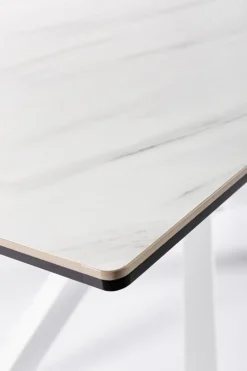 Sale Bizzotto TAVOLO CON PIANO IN CERAMICA BIANCO - SEAN