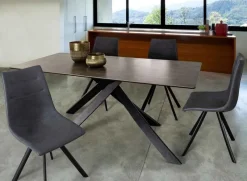 Best Bizzotto TAVOLO CON PIANO IN CERAMICA - MESSIER