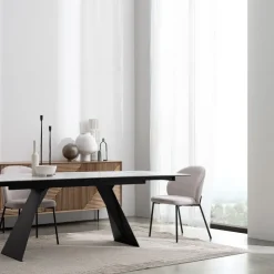 Best Bizzotto TAVOLO CON PIANO IN CERAMICA - BLAZAR