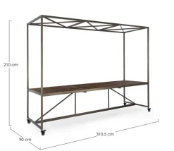 Hot Bizzotto TAVOLO ESPOSITORE C-TETTO 300X210H