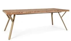 Sale Bizzotto TAVOLO FISSO IN LEGNO 220X100 - RAIDA