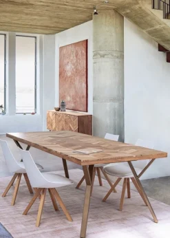 Sale Bizzotto TAVOLO FISSO IN LEGNO 220X100 - RAIDA