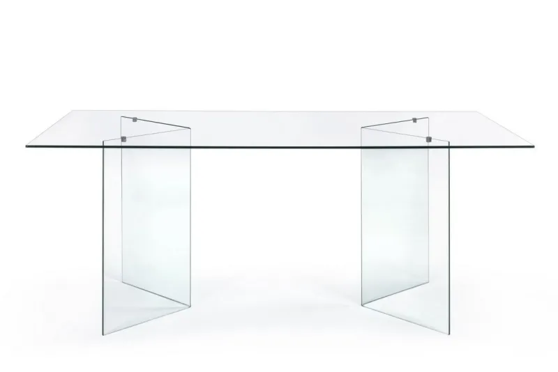 Discount Bizzotto TAVOLO FISSO IN VETRO - IRIDE