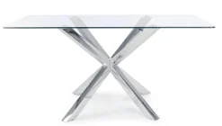 New Bizzotto TAVOLO FISSO IN VETRO - MAY