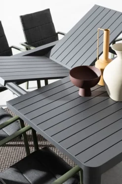 Online Bizzotto TAVOLO IN ALLUMINIO ANTRACITE CX23 - KIPLIN