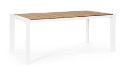 Best Bizzotto TAVOLO IN ALLUMINIO BIANCO GK50 - CAMERON