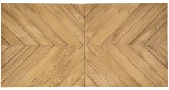 Outlet Bizzotto TAVOLO IN ALLUMINIO CARBON RT02 - PALMDALE