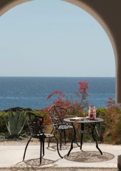 Best Bizzotto TAVOLO IN ALLUMINIO D80 ANTARCITE - VICTORIA