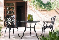 Best Bizzotto TAVOLO IN ALLUMINIO D80 ANTARCITE - VICTORIA