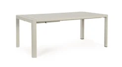 Discount Bizzotto TAVOLO IN ALLUMINIO RASTIN - KIPLIN