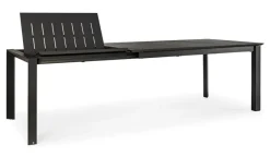 Best Bizzotto TAVOLO IN ALLUMINIO 160/240X100 ANTRACITE CX23 - KONNOR