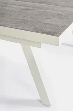 Clearance Bizzotto TAVOLO IN ALLUMINIO 205/265X103 LUNAR - KRION