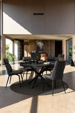 Clearance Bizzotto TAVOLO IN LEGNO D130 - HASTINGS