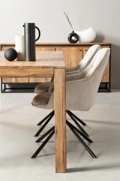 Best Bizzotto TAVOLO IN LEGNO SHEESHAM 200X100 - NARTAN