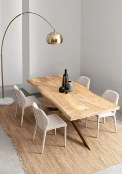 Outlet Bizzotto TAVOLO IN LEGNO 220X100 - JAIDEV