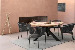 Best Bizzotto TAVOLO IN TEAK CARBON RT02 - PALMDALE