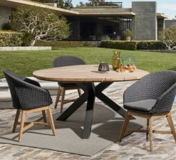 Best Bizzotto TAVOLO IN TEAK CARBON RT02 - PALMDALE
