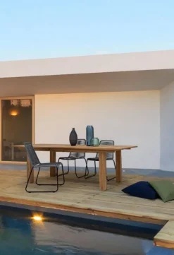 New Bizzotto TAVOLO IN TEAK 180/240X100 - MARYLAND