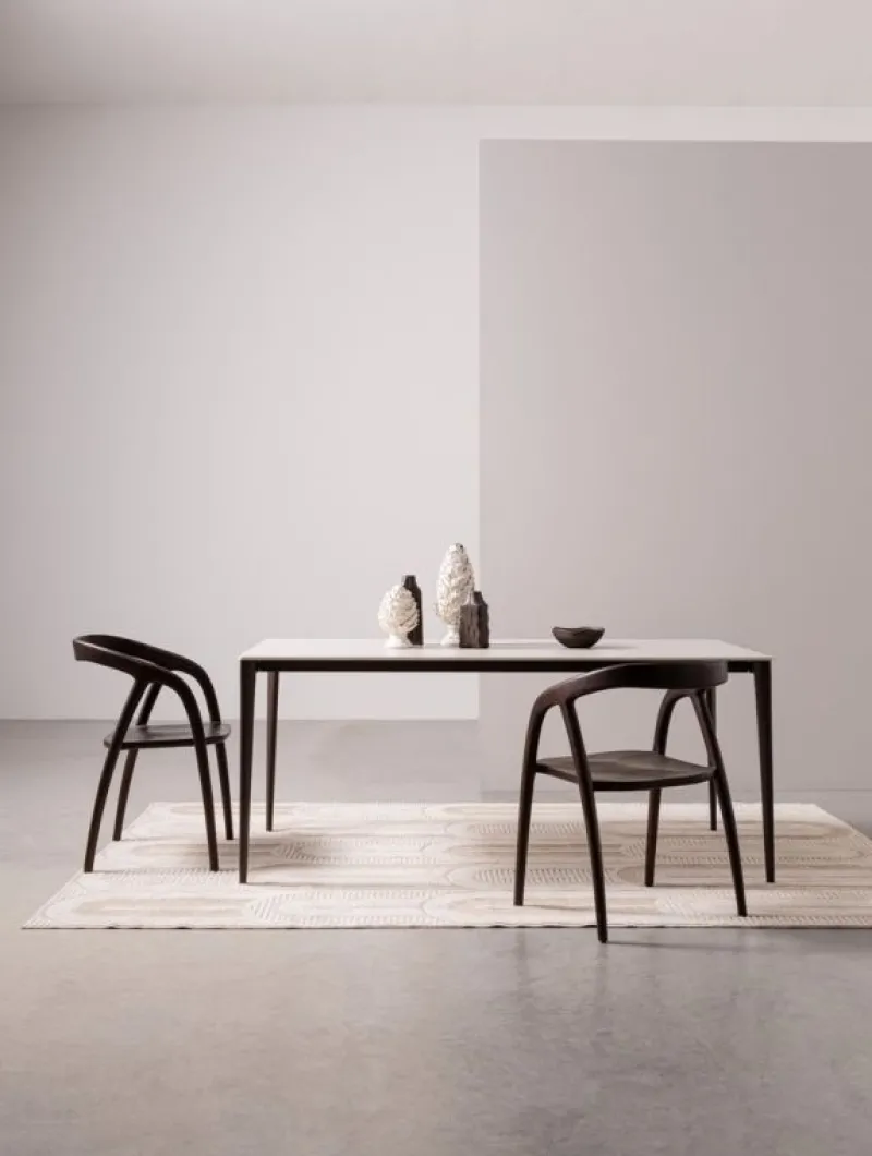 Hot Bizzotto TAVOLO REIJA 180X90 RUST/GRIGIO CHIARO