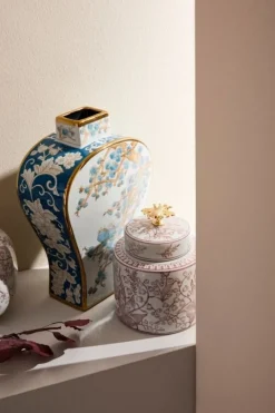 Outlet Bizzotto VASO CAI C-TAPPO CIL ROSSO BIANCO H19