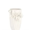 Bizzotto VASO DECORATIVO POPPY BIANCO H22