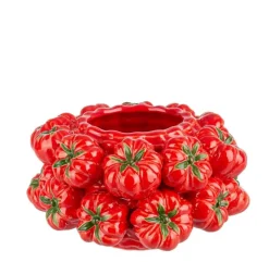 Sale Bizzotto VASO GAZPACHO ROSSO TONDO D26