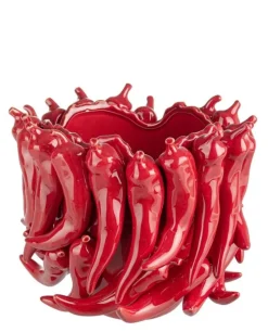 Clearance Bizzotto VASO SPICY ROSSO H20,5