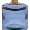 Online Bizzotto VASO VT ROTANG BLU COBALTO H27,5